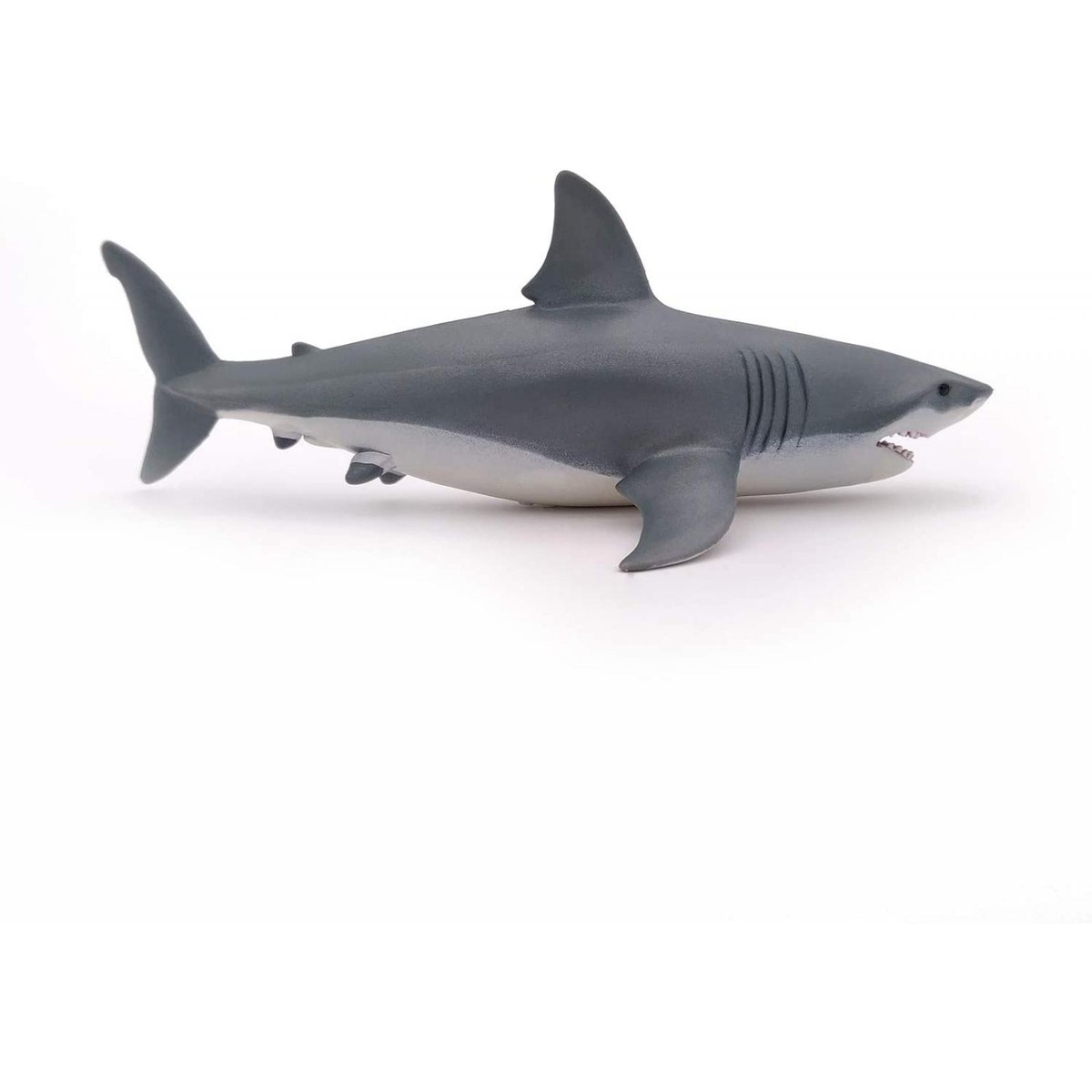 Figurine Requin blanc gris, PAPO