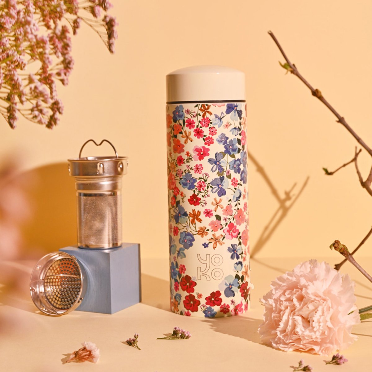 Théière isotherme Giverny 35 cl multicolore, YOKO
