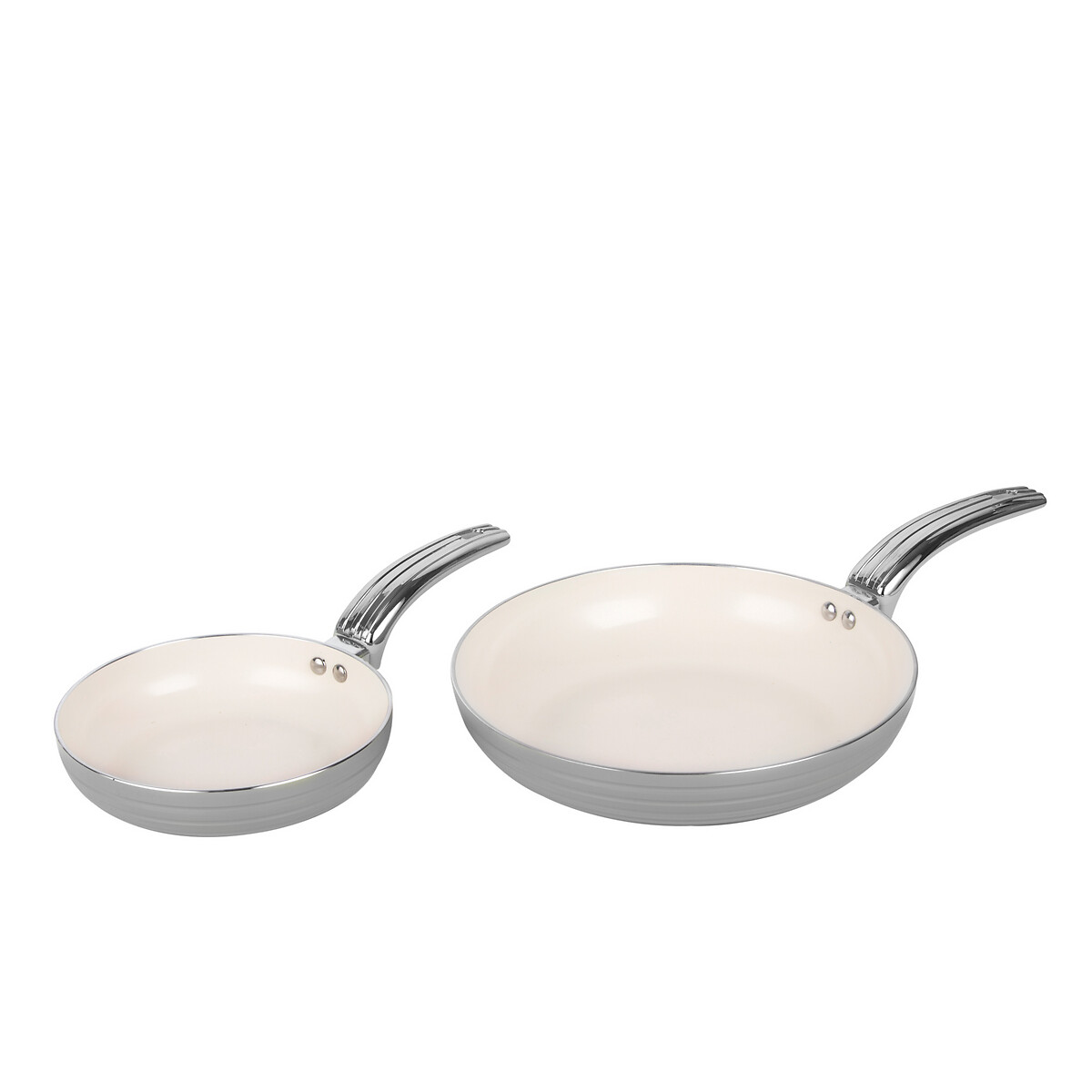 5-Piece Retro Pan Set in Grey grey, SWAN
