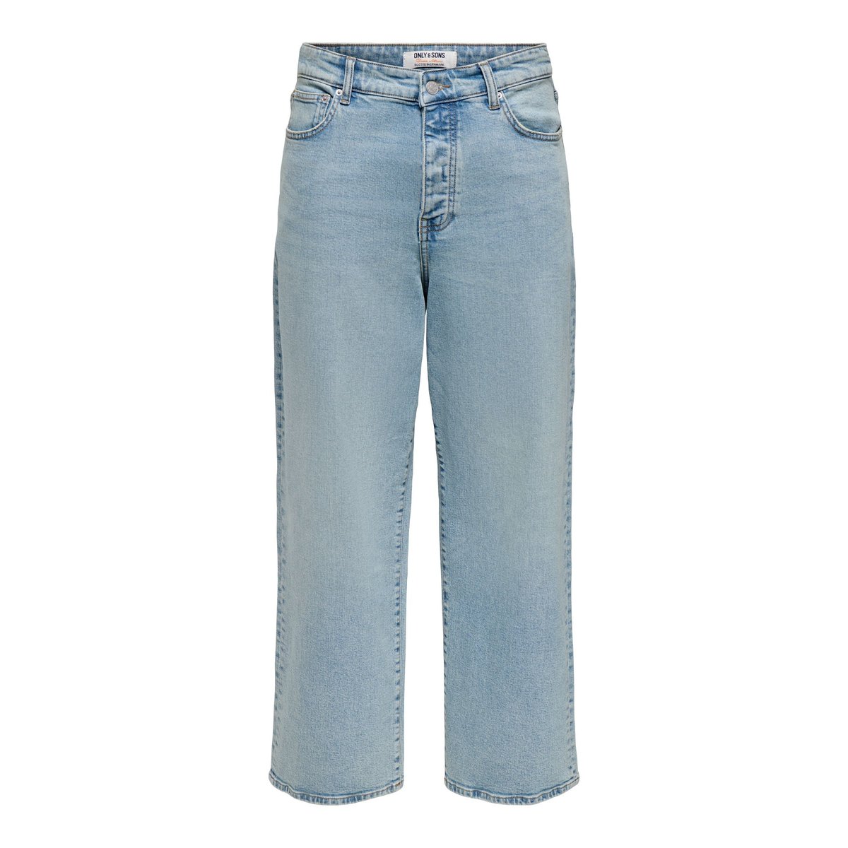 Jean À Jambe Large medium blue denim 1, ONLY & SONS