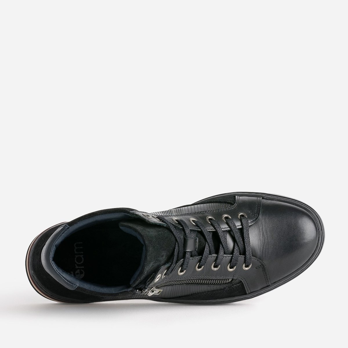 Basket en cuir DIDIER noir, ERAM