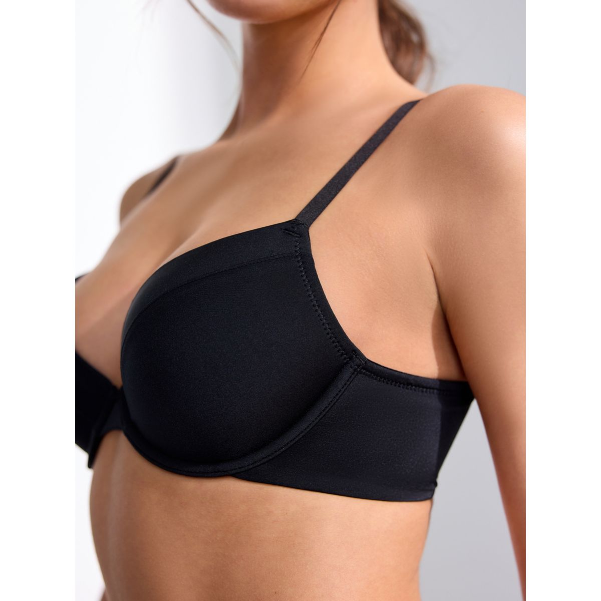 Soutien-gorge invisible, lot de 2 noir/chair, NEXT