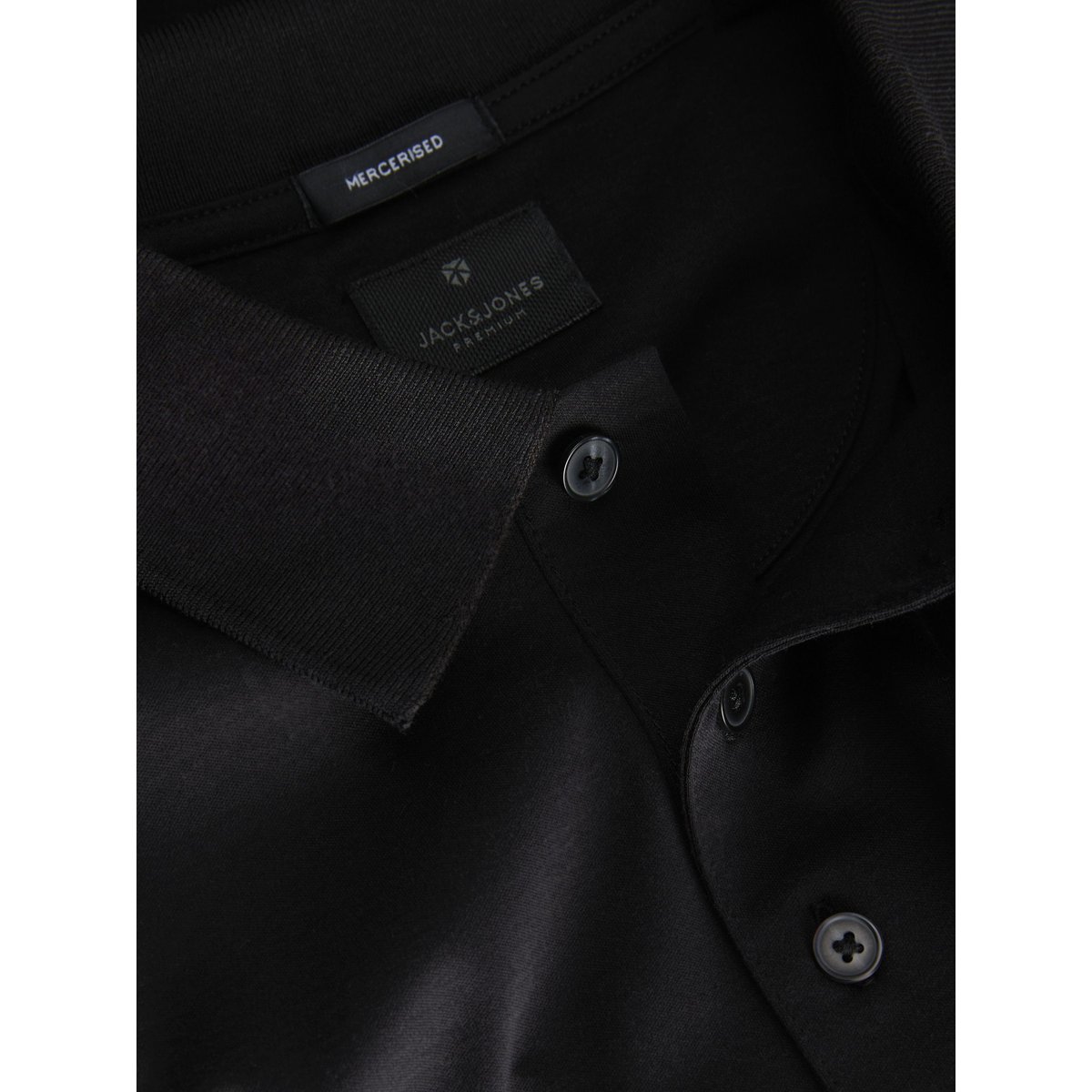 Polo black 1, JACK & JONES