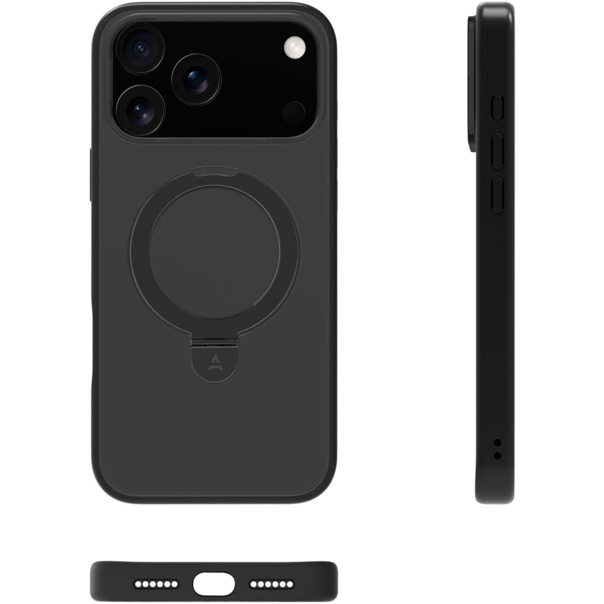 Coque iPhone 17 Magnétique stand couleur unique, ADEQWAT