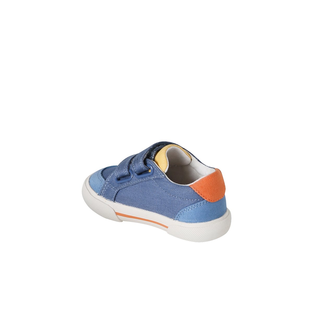 Baskets bébé à scratchs lot bleu, VERTBAUDET