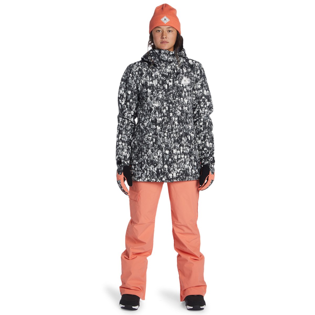 Veste de snow CRUISER. multi chair one blanc de blanc, DC SHOES