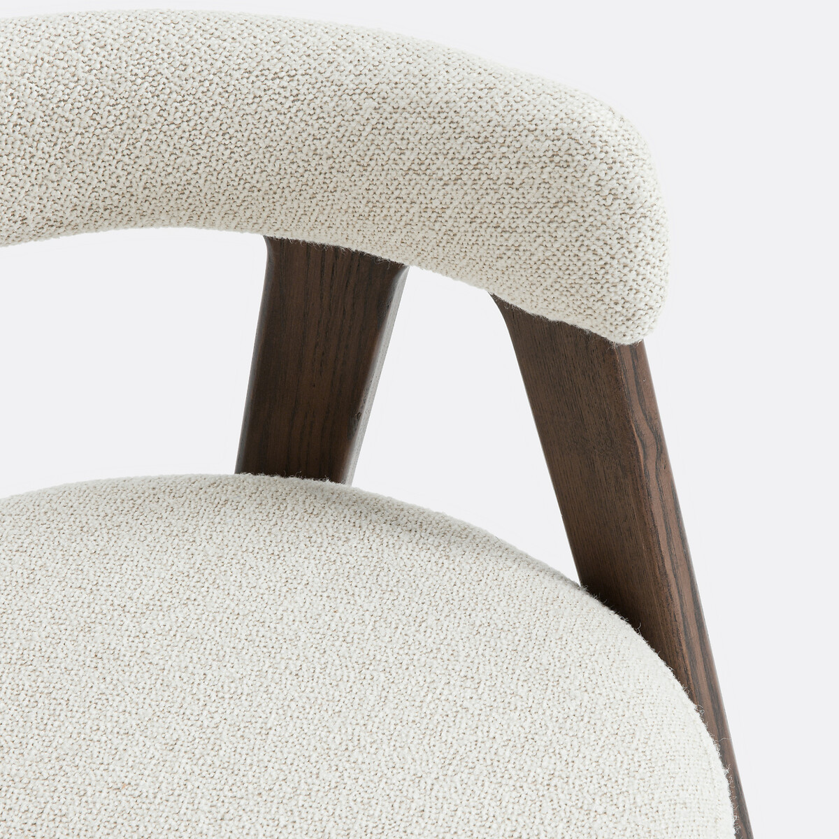 Fauteuil de table vintage, Valentina ecru, LA REDOUTE INTERIEURS