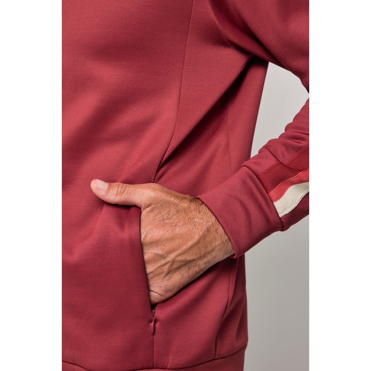 Veste de survêtement FLEXNAMIC® rouge acajou, JP1880