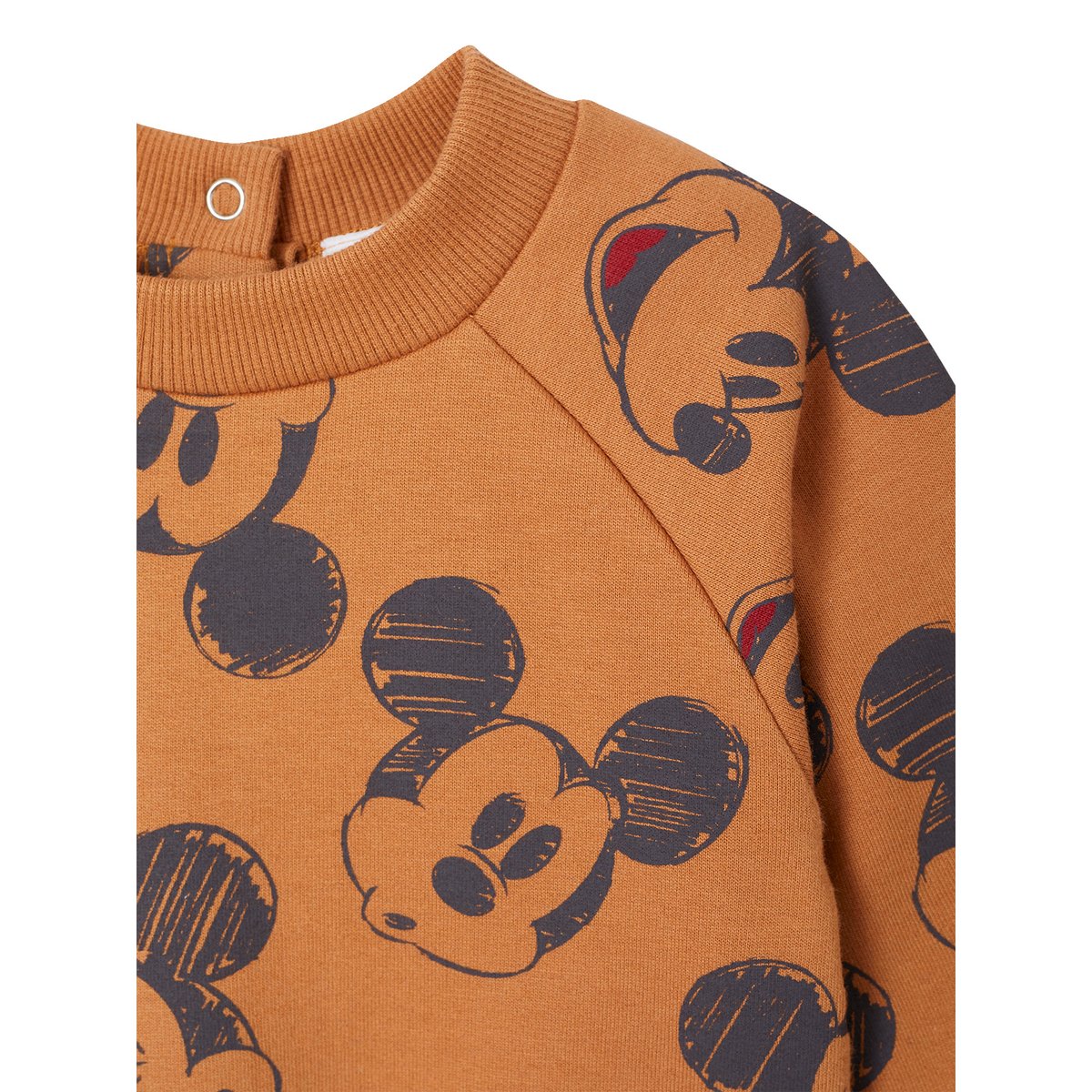 Sweat-shirt Disney Mickey brun, VERTBAUDET
