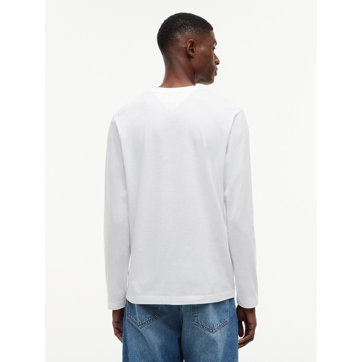 Regular Long Sleeve T-Shirt white, TOMMY HILFIGER