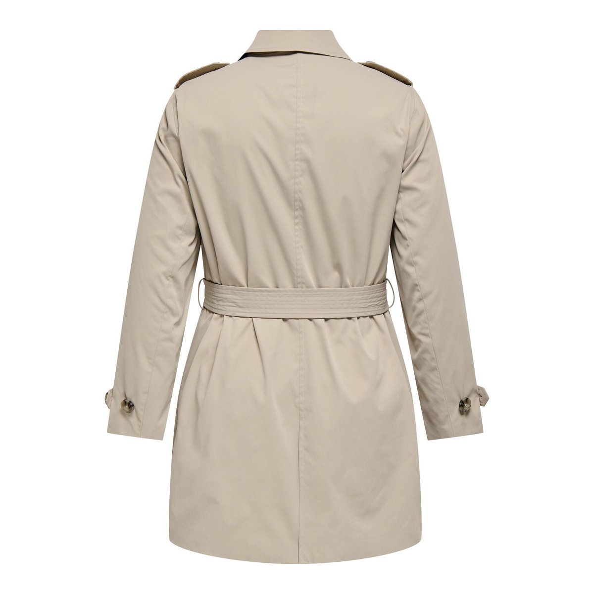 Trench Coat marron - island fossil, ONLY CARMAKOMA