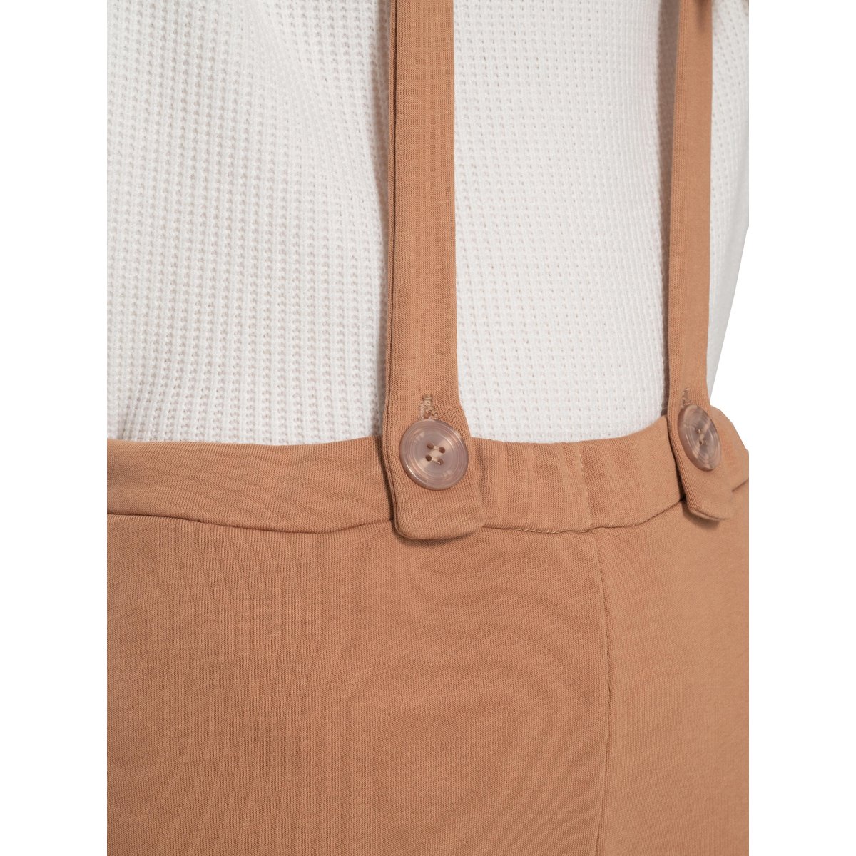 Pantalon salopette Sweetened marron, LUNA SPLENDIDA
