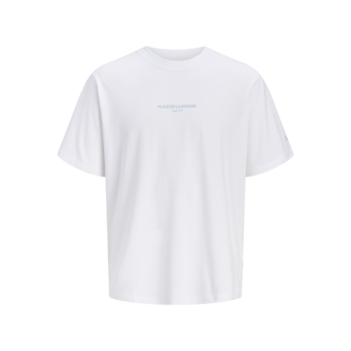 T-Shirt bright white 1, JACK & JONES