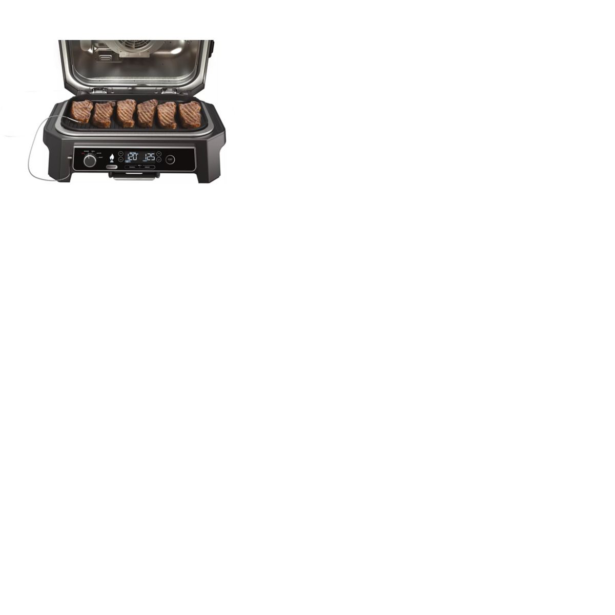 Barbecue électrique Woodfire OG850EU Pro XL avec thermosonde 50x40 cm couleur unique, NINJA