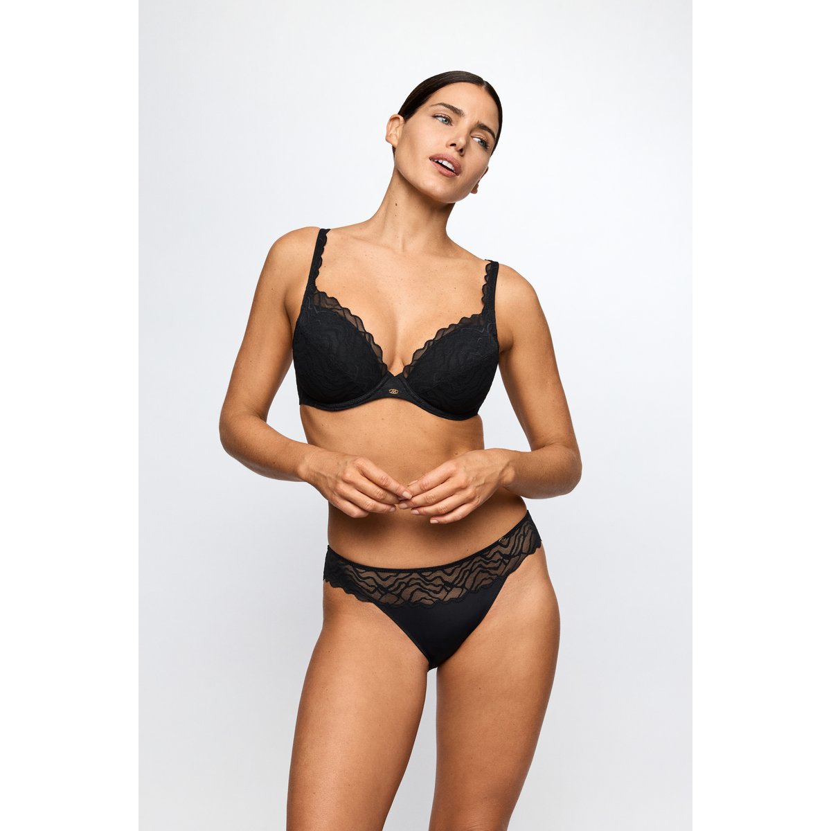 Soutien gorge Push-up à coussinets amovibles NILLO noir, MARIE JO