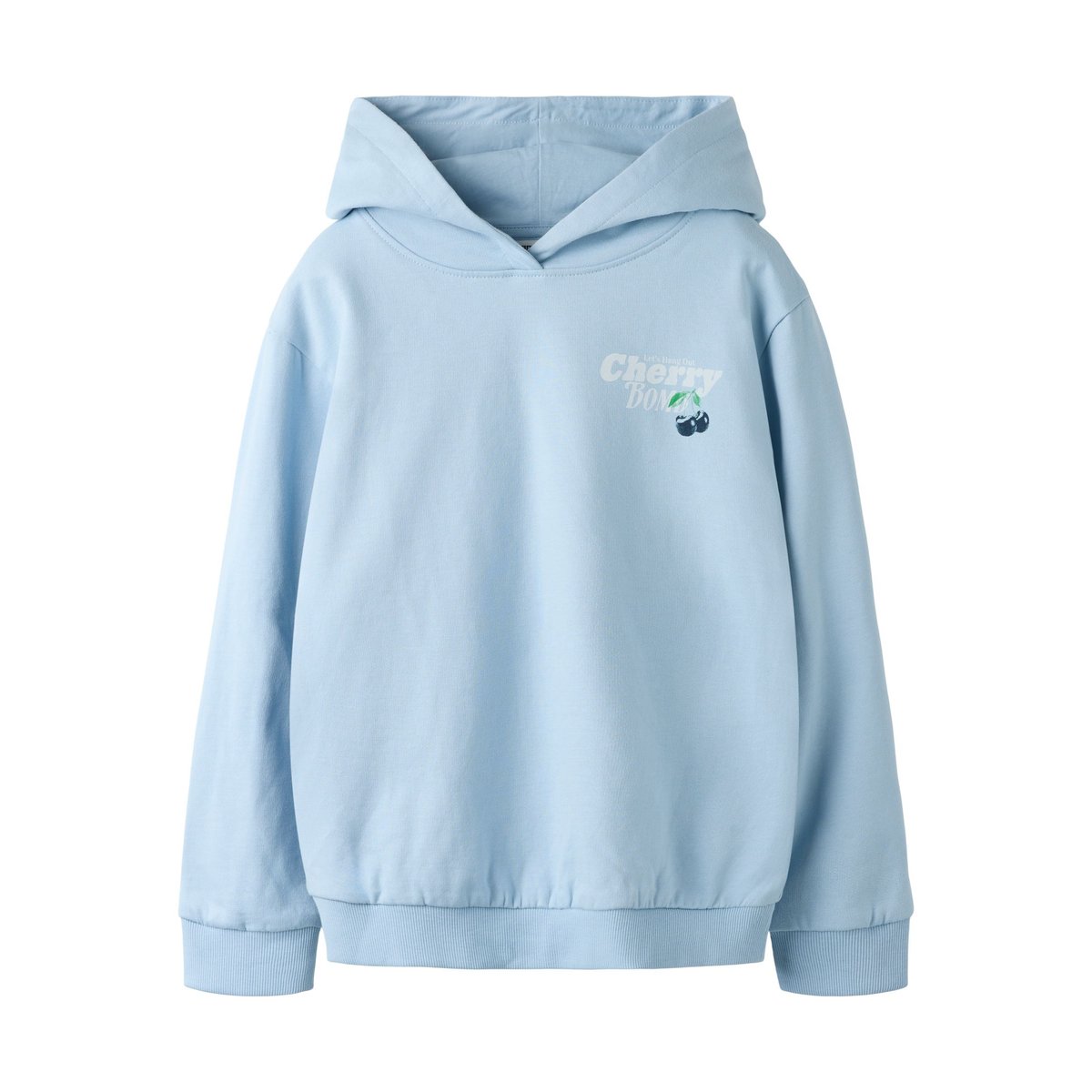 Sweat À Capuche bleu - cashmere blue1, NAME IT