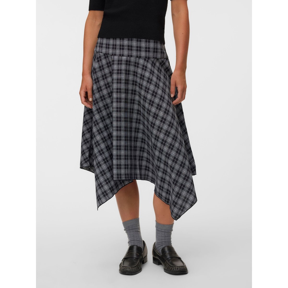Jupe Asymétrique black, VERO MODA