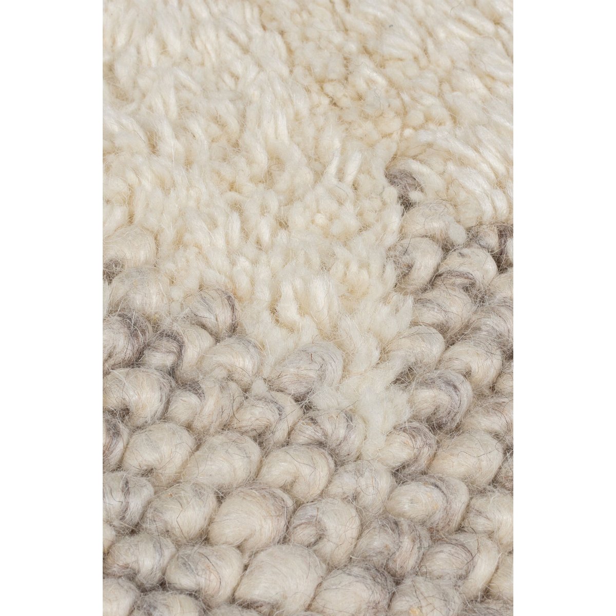Tapis en laine MINERALS BORDER beige, FLAIR RUGS