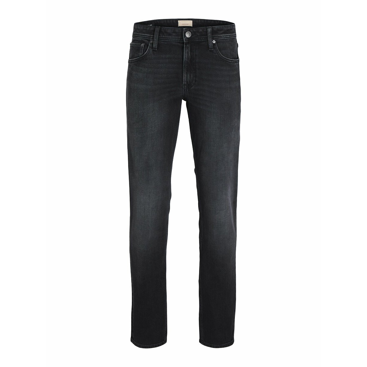 Rechte jeans Clark zwart denim, JACK & JONES