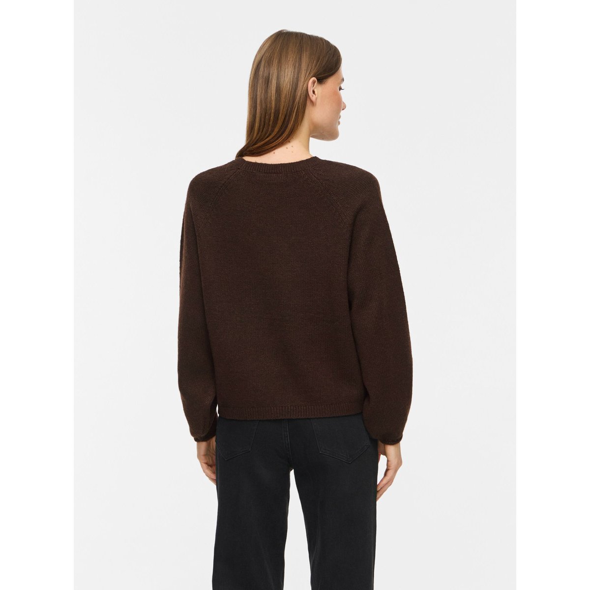Pull En Maille marron - coffee bean1, VILA