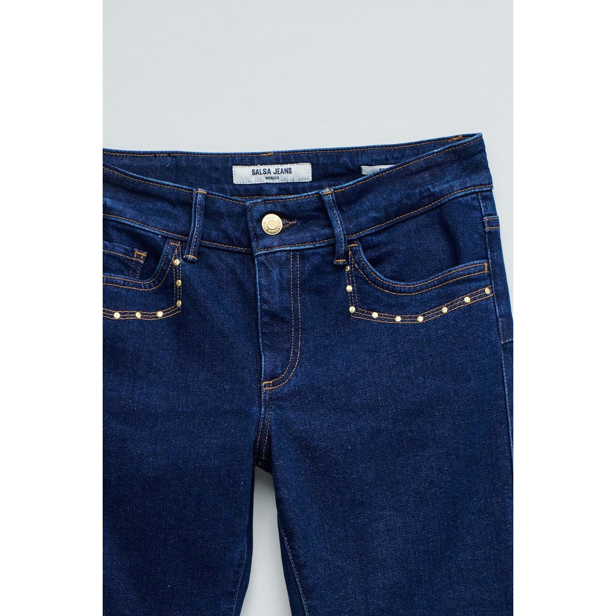 JEAN WONDER PUSH UP BOOTCUT bleu foncé, SALSA JEANS