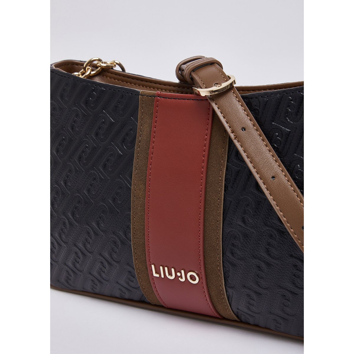 Petit sac bandoulière noir, LIU JO