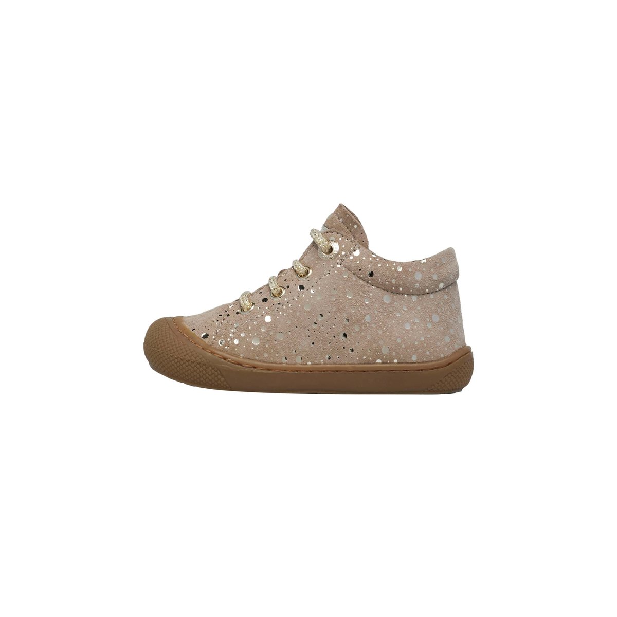 Chaussures premiers pas en suède COCOON beige-platin, NATURINO