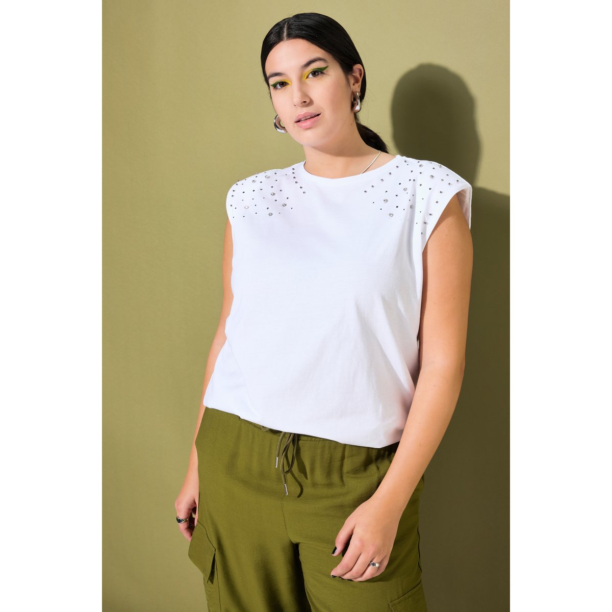 Haut coupe oversize blanc cassé, STUDIO UNTOLD