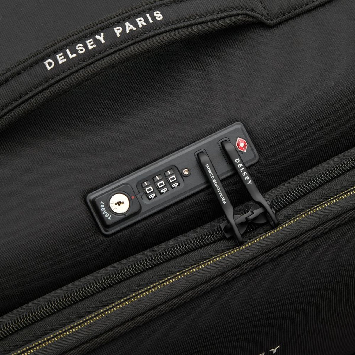 Valise XL BROCHANT 3 noir profond, DELSEY PARIS