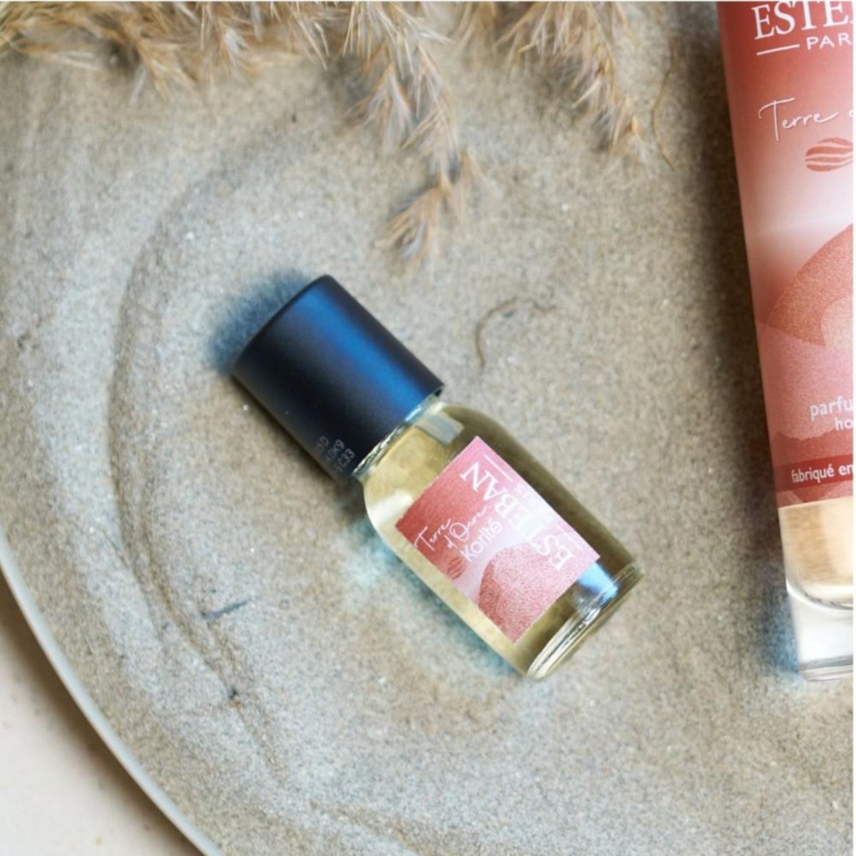 Parfum d'intérieur - Concentré Terre d'Ocre Karité 15 ml transparent, ESTEBAN