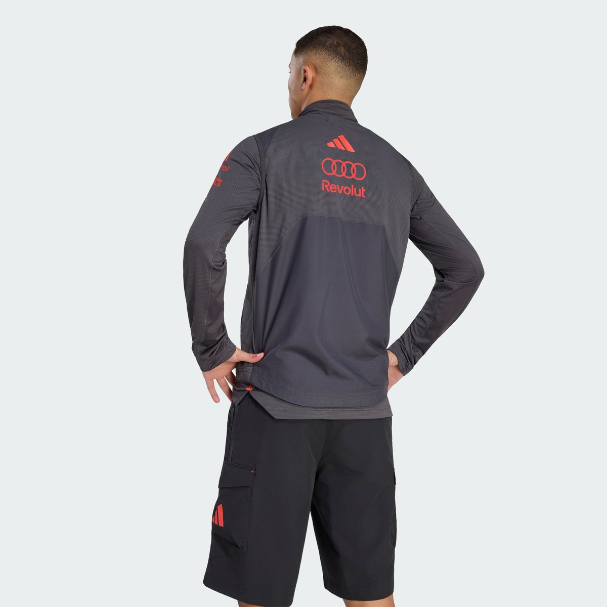 Doudoune Sans Manches Audi Revolut F1 Team Mechanics Doudoune Sans Manches Audi Revolut F1 Team Mechanics utility black / hi-res red, adidas Performance