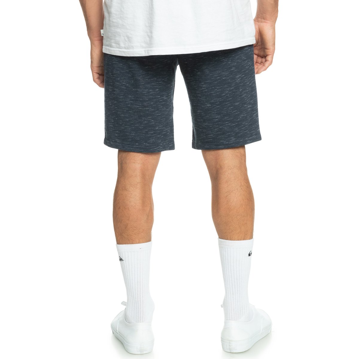 Short en molleton BLOCK SLIM bleu navy blazer block slim, QUIKSILVER