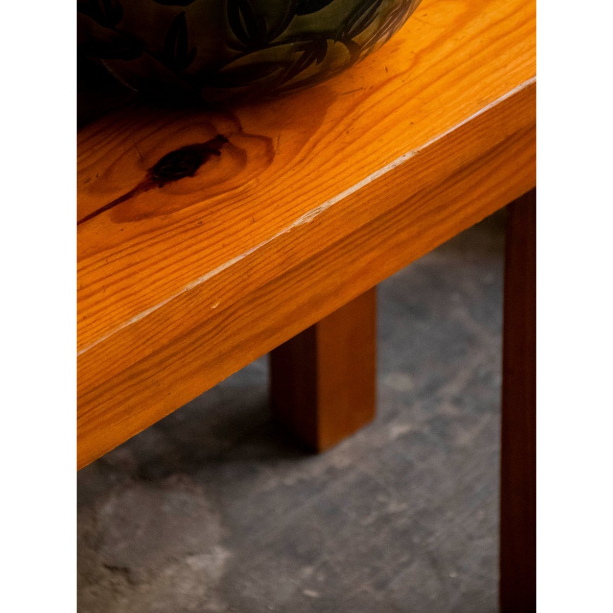 Banc au style japonais Antoine N°511 - Bon état bois clair, DEBONGOUT