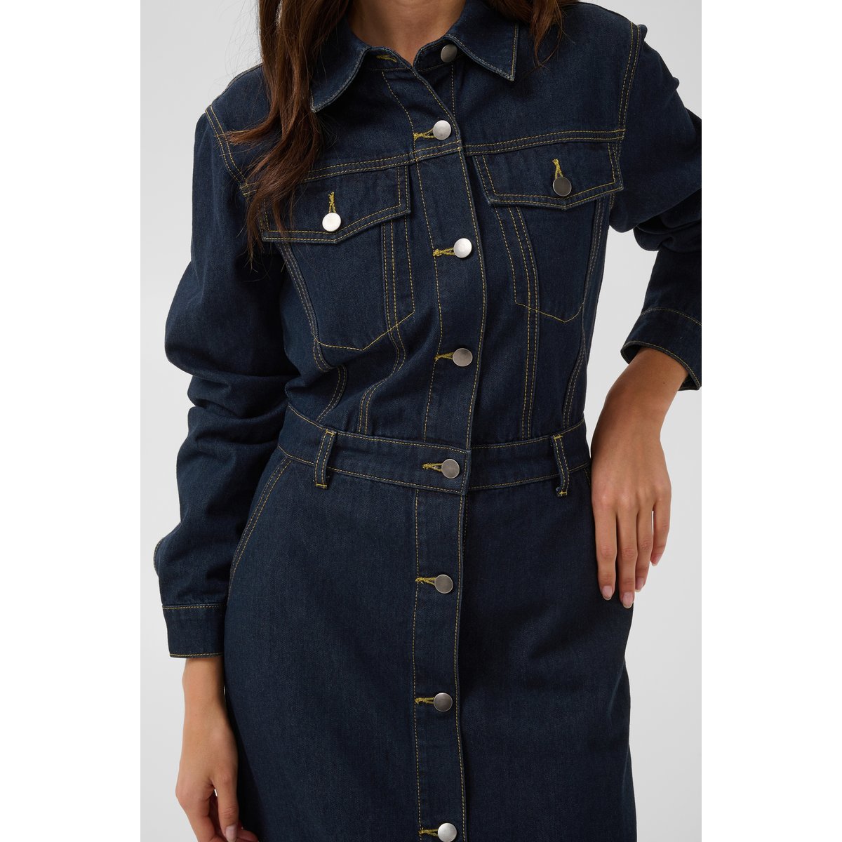 Robe en jean bleu rinse wash, CULTURE