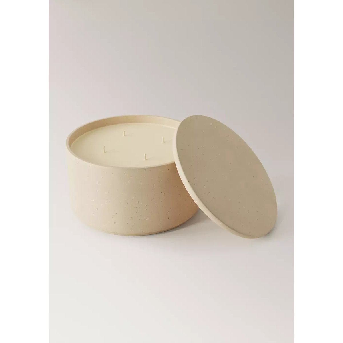 Bougie parfumée en céramique FLEUR 1550 g marron, MANGO HOME