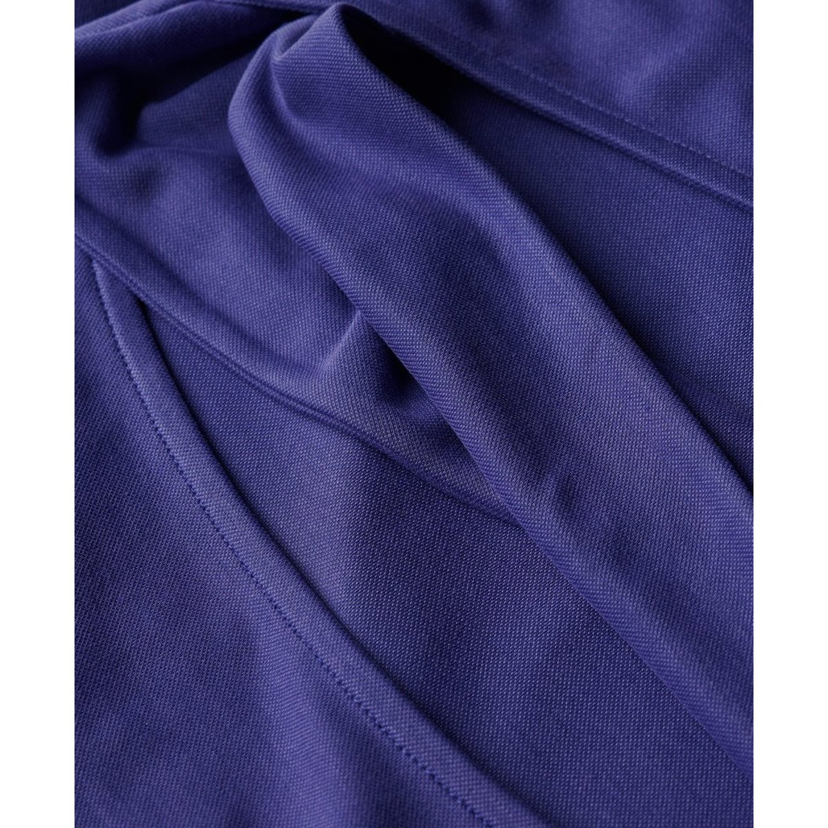 Robe t-shirt mi-longue bleu marine, SUPERDRY