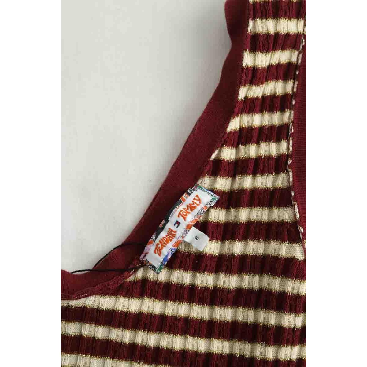 Top sans manche - Très Bon État bordeaux, TOMMY HILFIGER