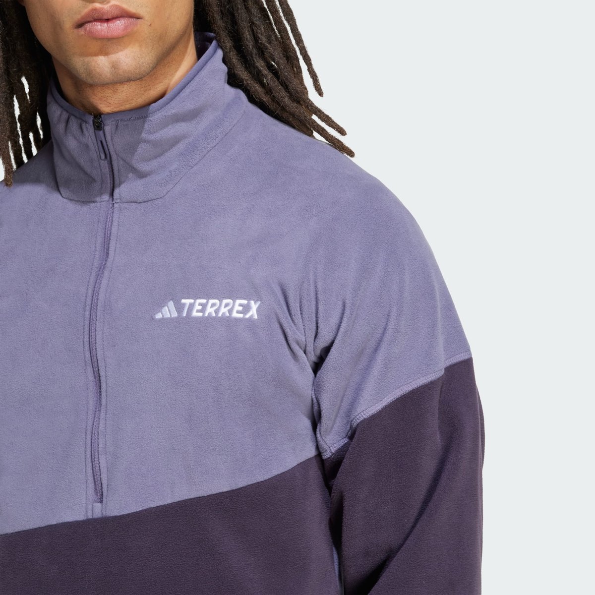 Anorak polaire Terrex Multi Climawarm preloved violet / aurora black / aurora plum, adidas Performance