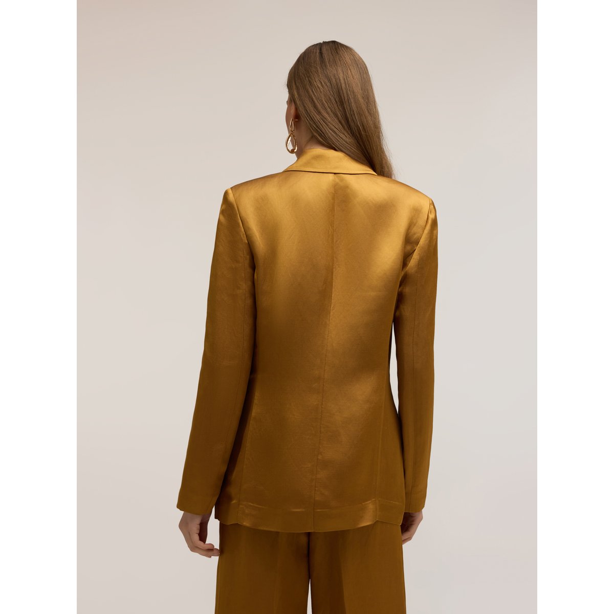 Veste structurée double boutonnage jaune, MOTIVI