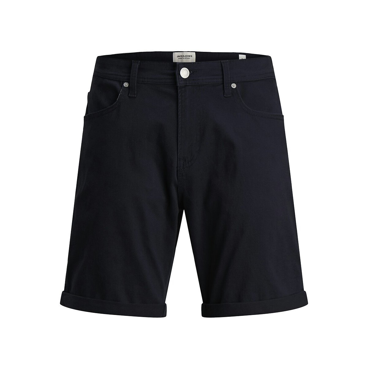 Short met omslag donkerblauw, JACK & JONES