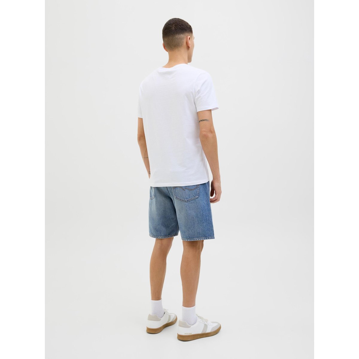 Short en jean blue denim, JACK & JONES