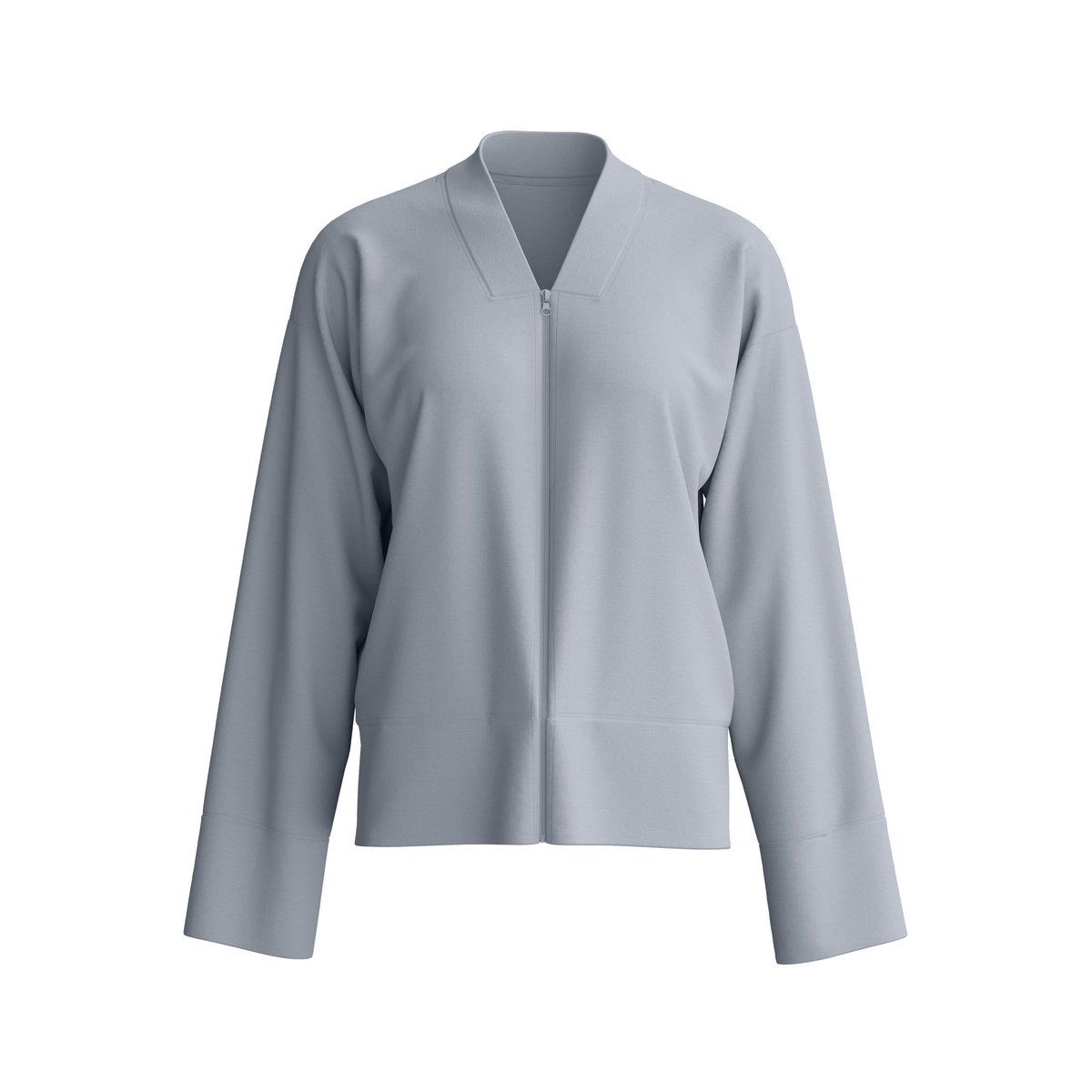 manches longues Coton NATURAL EMBRACE gris passat, CALIDA
