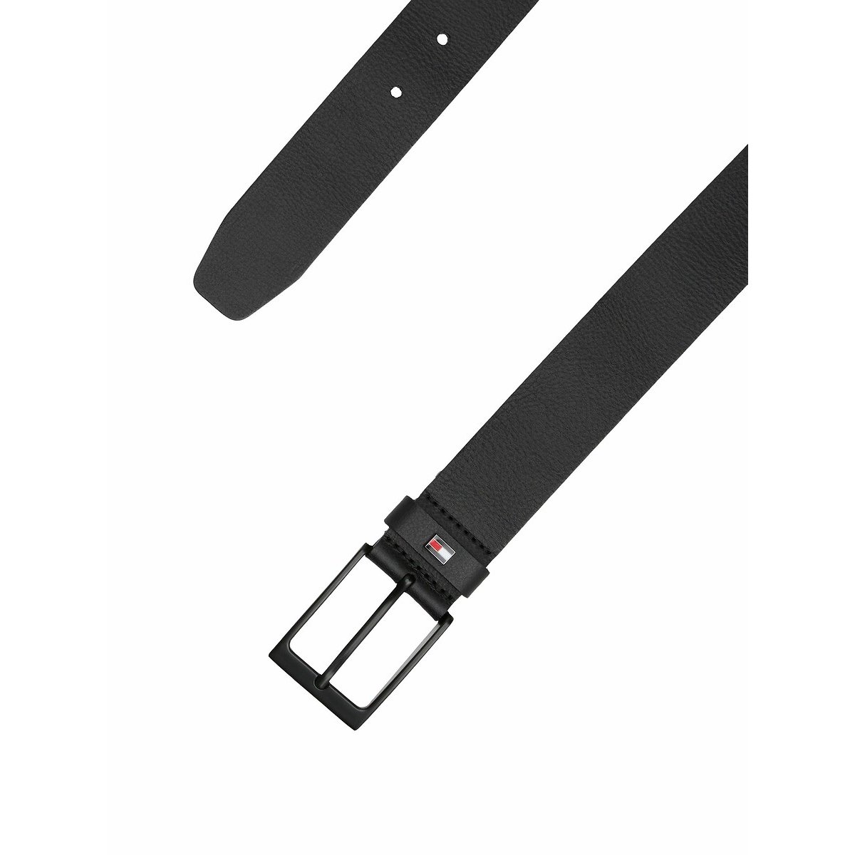 Ceinture en cuir Layton 3,5cm noir, TOMMY HILFIGER