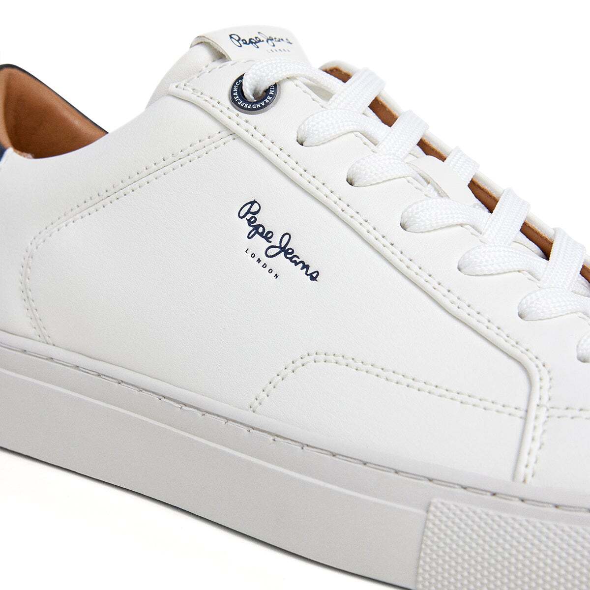 Joe - Sneakers Classiques Avec Semelle Cupsole blanc, PEPE JEANS