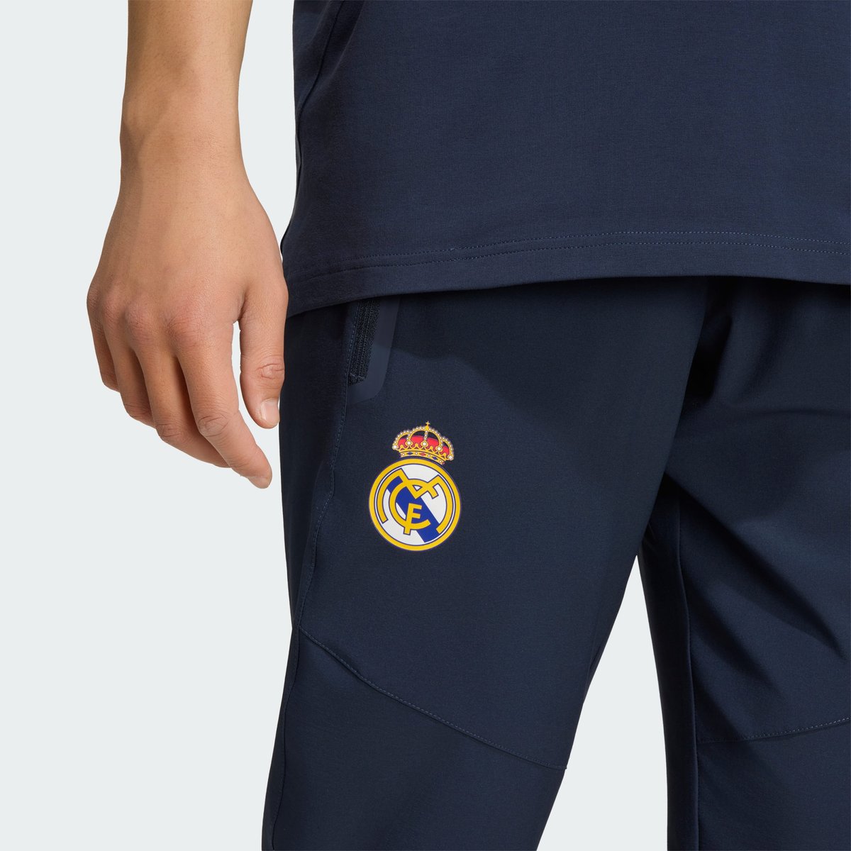 Pantalon Real Madrid Tiro Travel Pantalon Real Madrid Tiro Travel night navy, adidas Performance