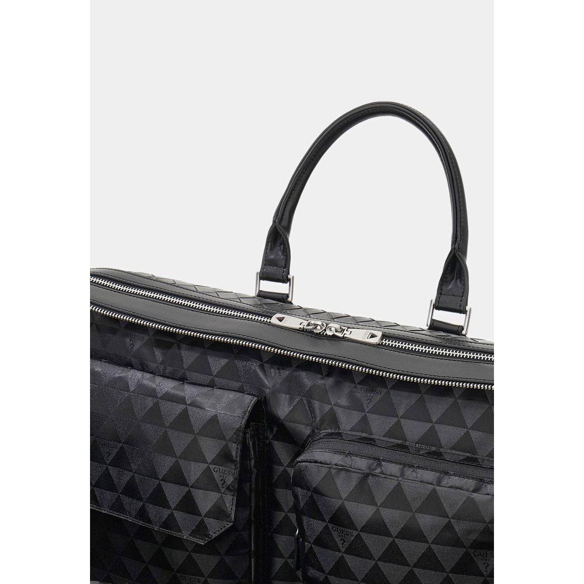 Sac Polochon Torino Triangle noir, GUESS
