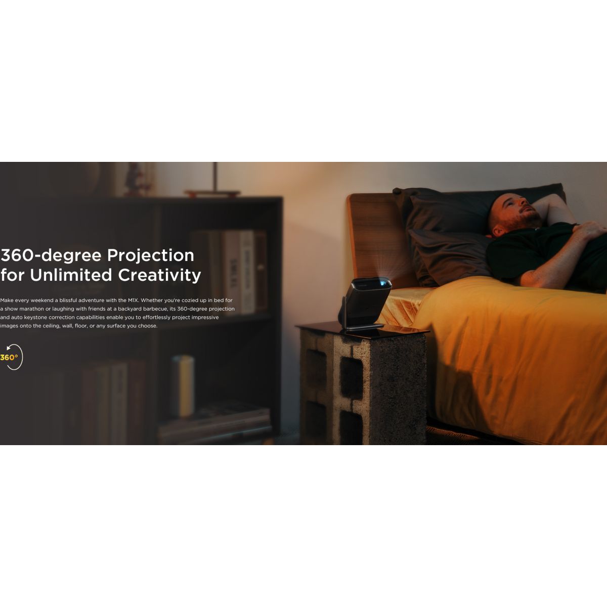 Vidéoprojecteur portable M1XB noir, VIEWSONIC