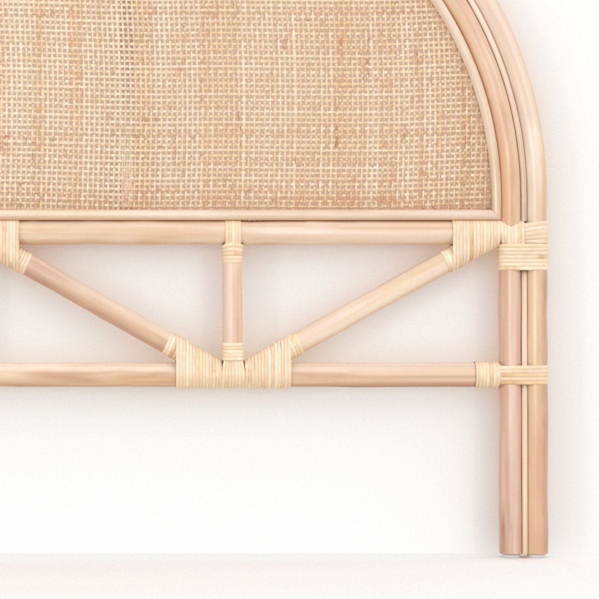 Tête de lit en rotin - MADYA naturel, MAISON PAVANE