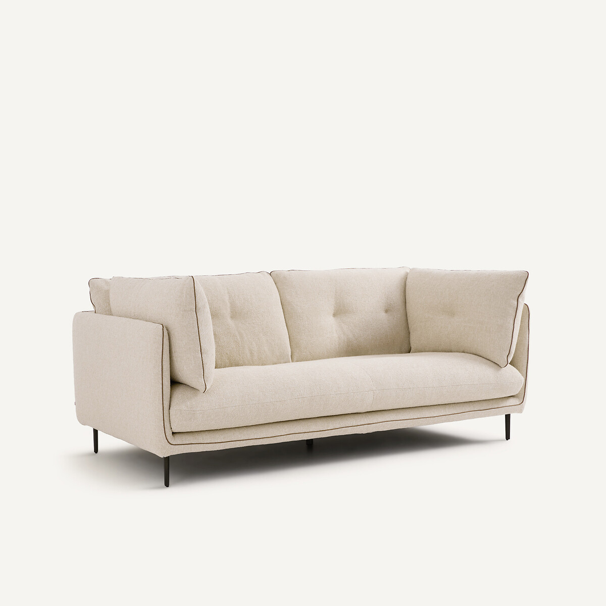2-Sitzer-Sofa, Bouclé, BOTERO kreide, AM.PM