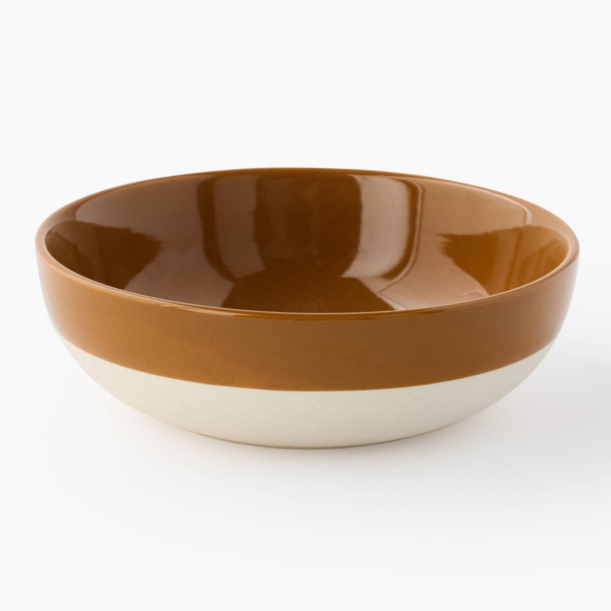 Saladier finition biscuit, 21cm marron, MONOPRIX MAISON